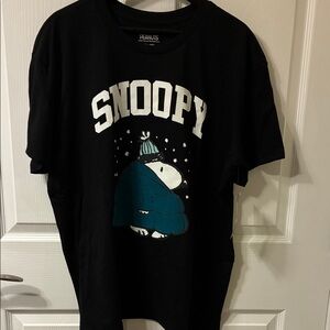 Peanuts Snoopy Black and Blue Kids T-Shirt